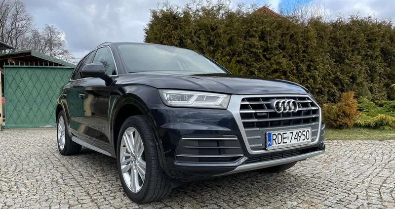 audi podkarpackie Audi Q5 cena 124900 przebieg: 74000, rok produkcji 2018 z Dębica